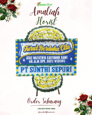 Papan Bunga Duka di Wadas