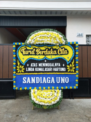 Papan Bunga Duka di Wadas